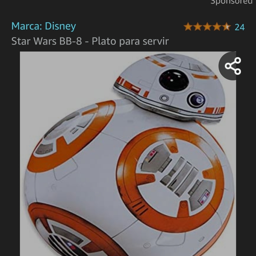 BB-8 serving platter